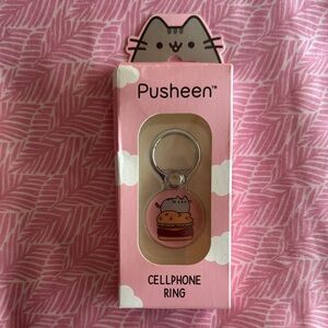 Pusheen Pink Cellphone Ring Holder
